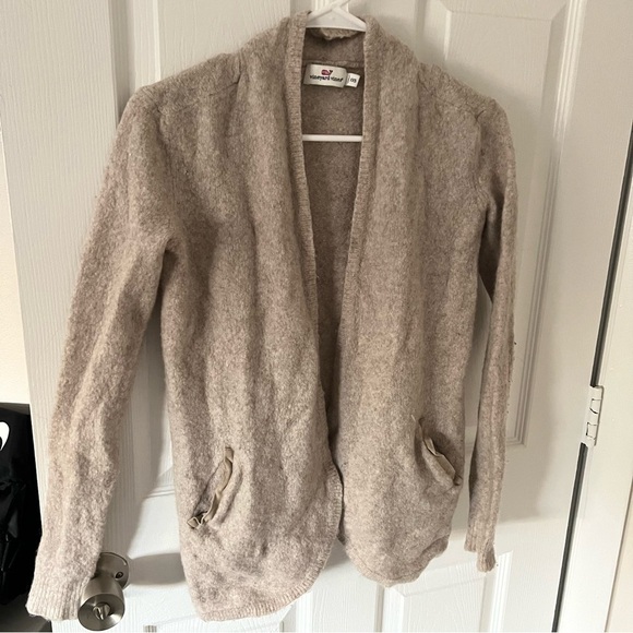 Vineyard Vines Tan Cardigan - Picture 1 of 5